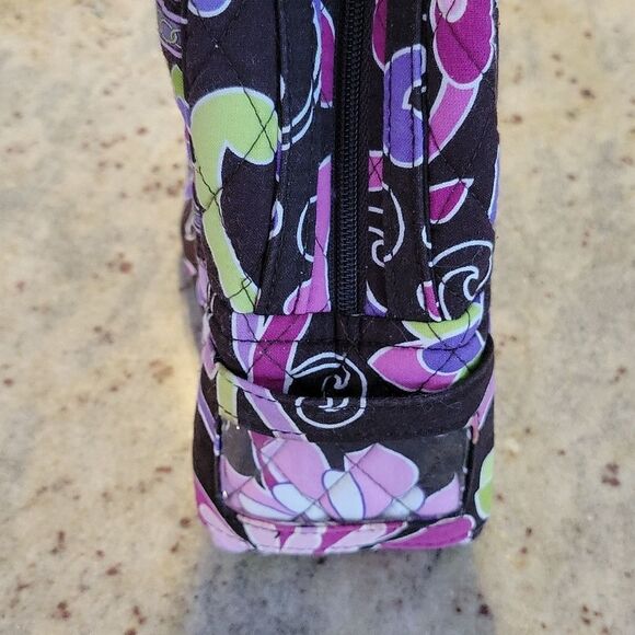 Vera Bradley Purple Punch insulated lunch bag, retired pattern - Picture 2 of 5